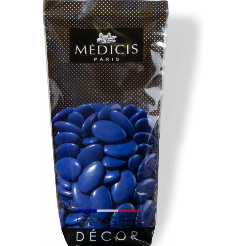 Chocolat Médicis Dragées Décor Chocolat - Bleu France