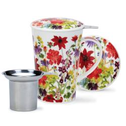 SHET SET COTTAGE BORDER RED 0.44L