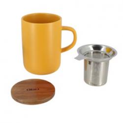 TISANIERE EN GRES JAUNE 45CL 
