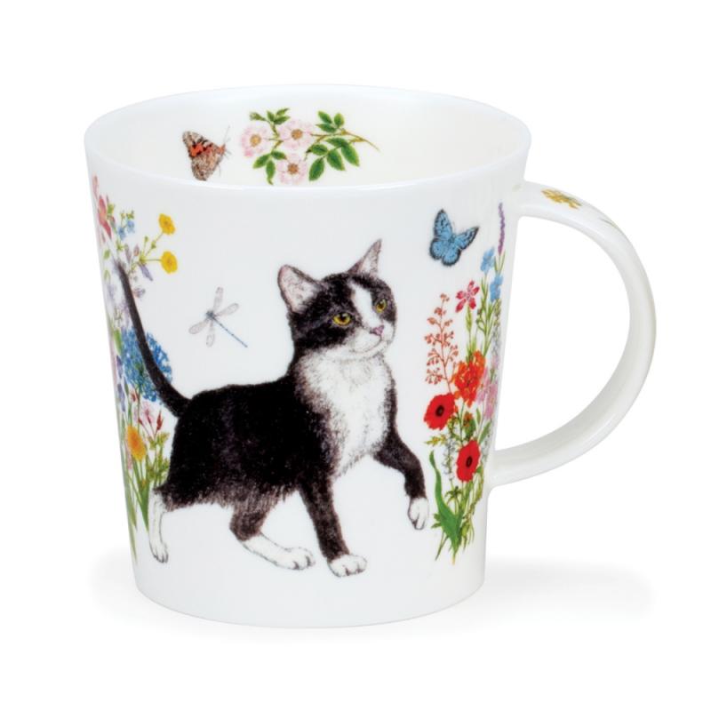LOMO 032L FLORAL CATS B & W