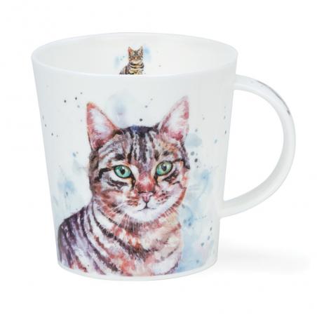 Tasse En Céramique La Belle Damier - Chat De Dubout - Neuve
