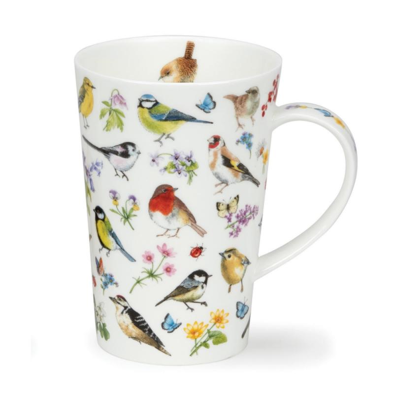 SHET MUG 0.44L BIRD GARDEN 