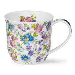 MUG CUMBRAE 0.45L BELLES FLEURS BLUE