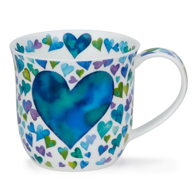 MUG CUMBRAE 0.45L BIG LOVE BLUE