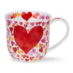 MUG CUMBRAE 0.45L BIG LOVE RED