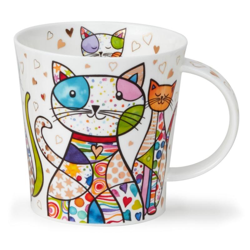 MUG BENMORE 0.75L BLINGERS CAT GOLD