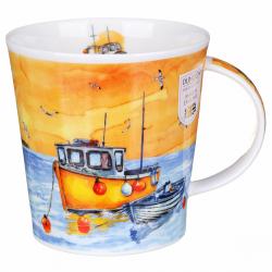 MUG CAIRNGORM 0.48L FISHING BOATS YELLOW