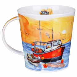 MUG CAIRNGORM 0.48L FISHING BOATS YELLOW