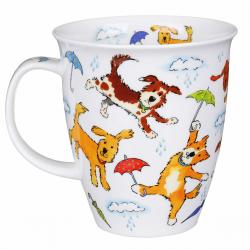 MUG NEVIS 0.48L RAINING DOGS