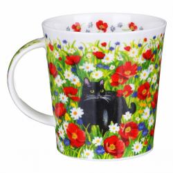 TASSE LOMOND 0.32L GARDEN CATS BLACK & WHITE