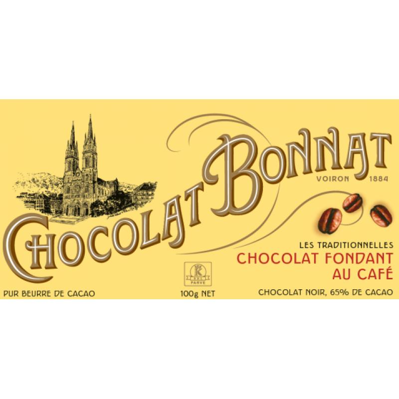 TABL. CHOCOLAT FONDANT AU CAFE NOIR¨65%