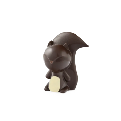 Écureuil au chocolat noir...