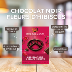 Bretzel chocolat noir -...